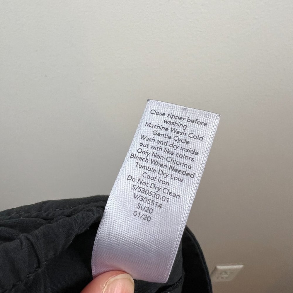 Athleta Chelsea Utility Jogger Pants Size 8 Black Cargo Athletic Travel Casual - Picture 13 of 13